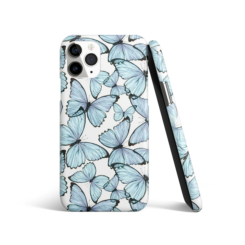 Blue Butterfly Art | Matte Case