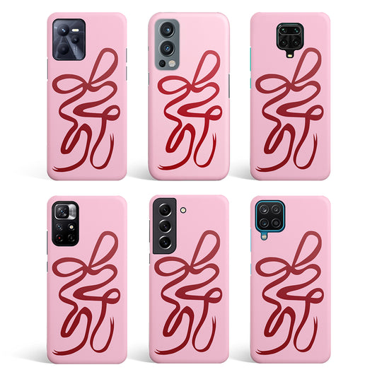 Bows in Black | Matte Case