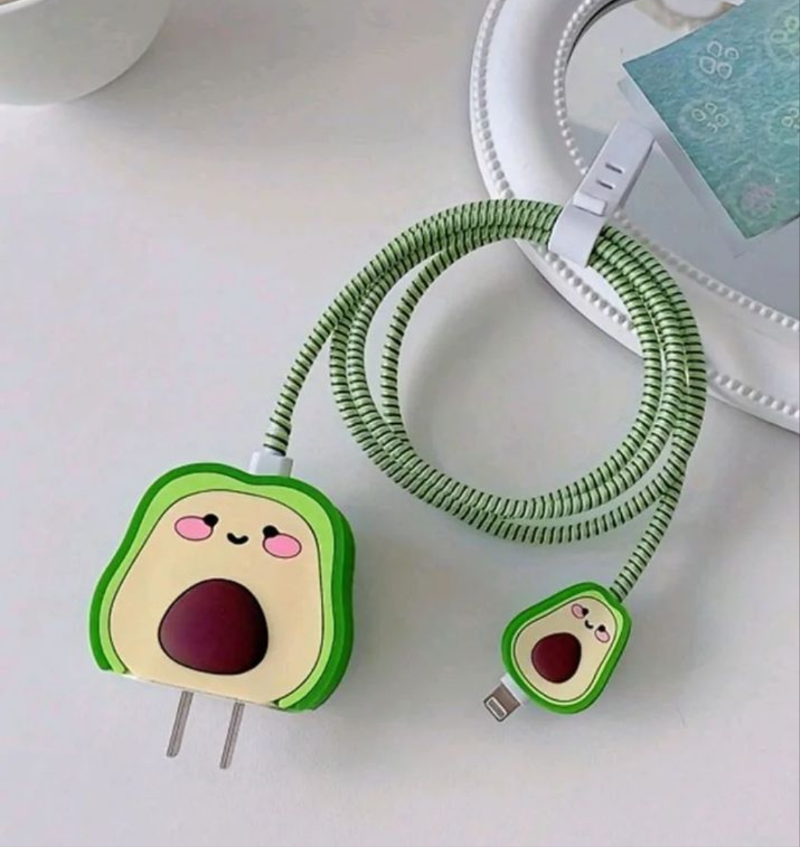 ‘Avacado' Iphone Charger Cover