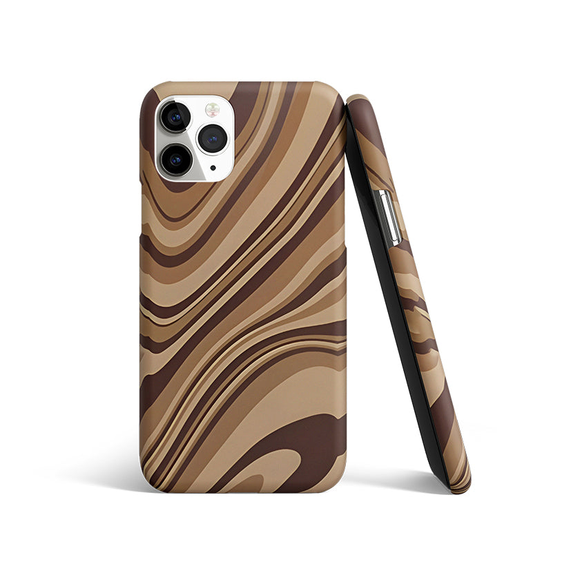 Monochrome Swirl | Matte Case