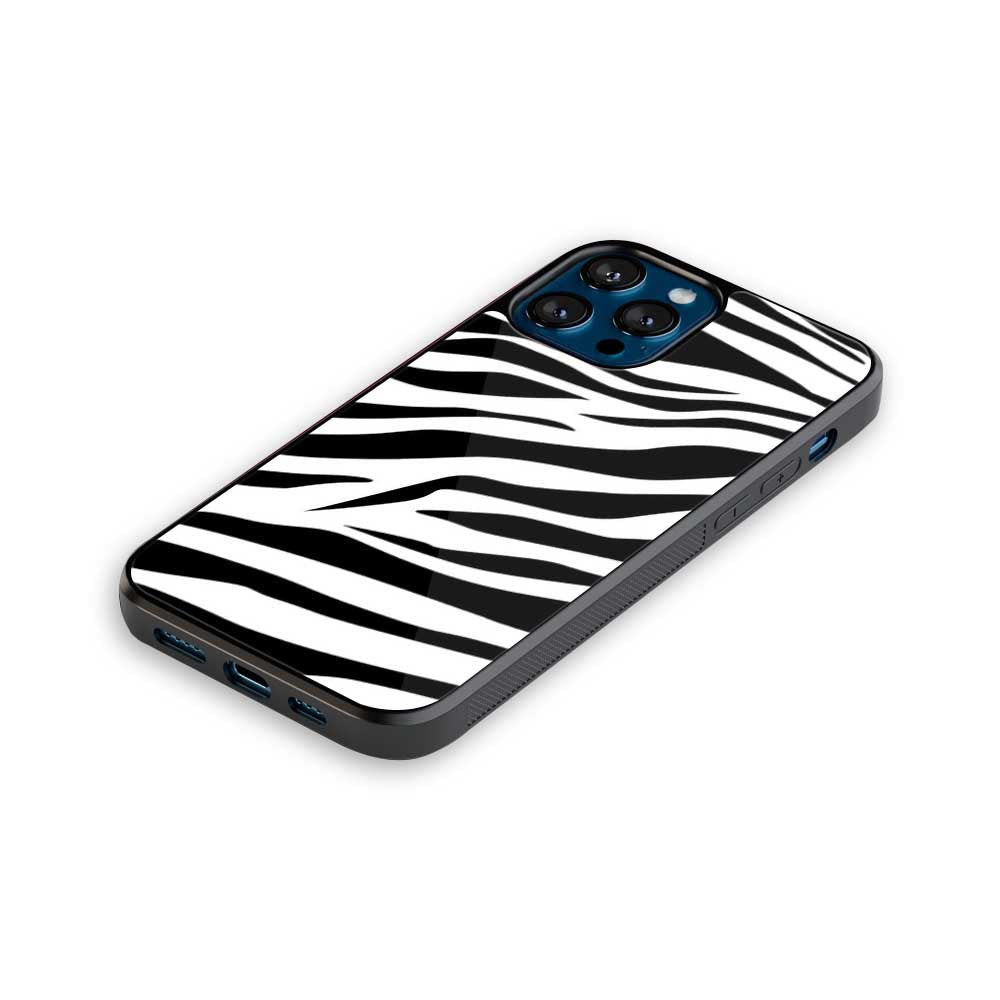 Zebra Print | Glass Case