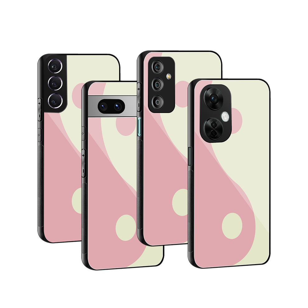 Yin And Yang Pink | Glass Case
