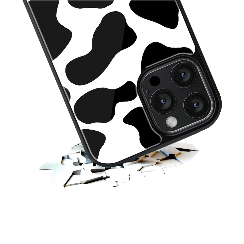Cow Print | Glass Case