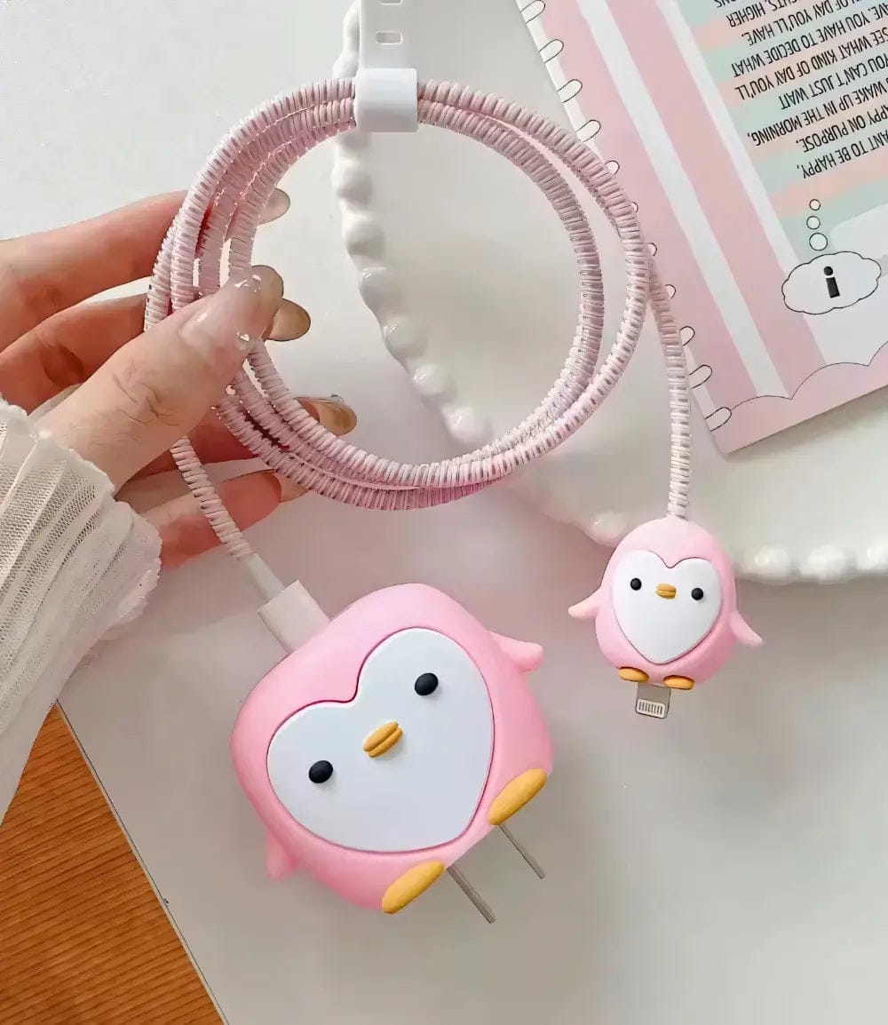 Peguin Iphone Charger Cover