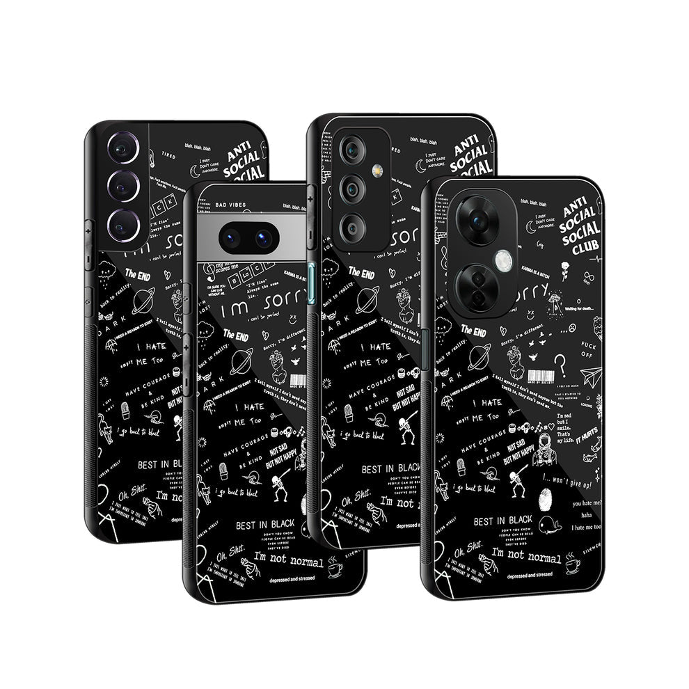 Obsidian Calm | Glass Case