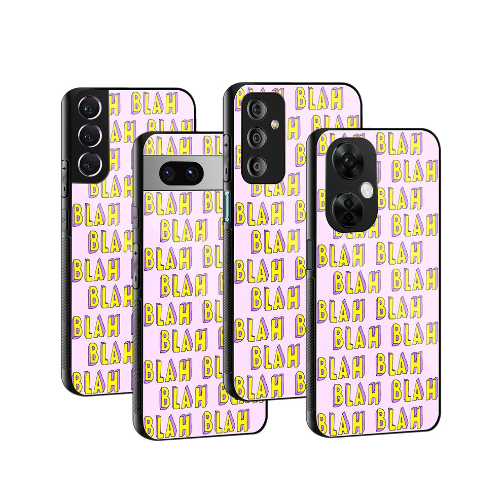 Blah Blah | Glass Case