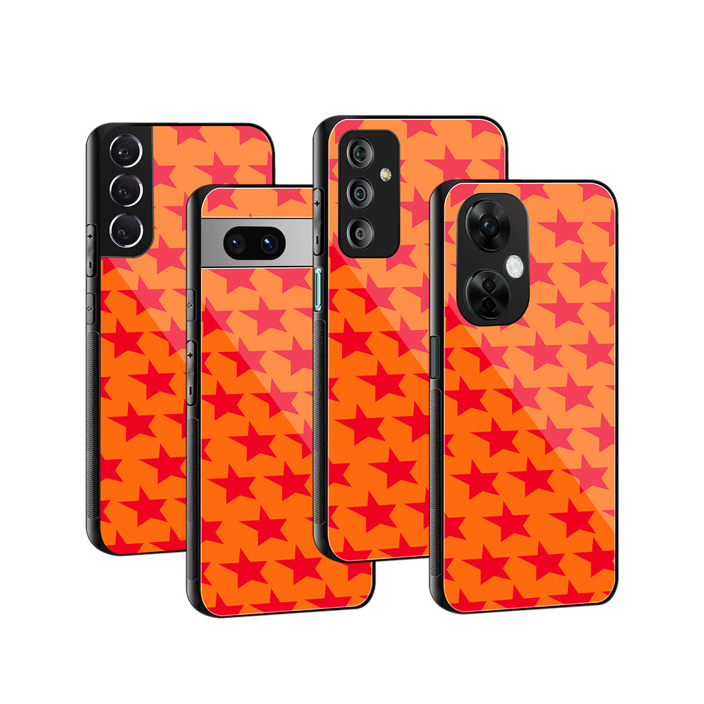 Orbit Orange | Glass Case