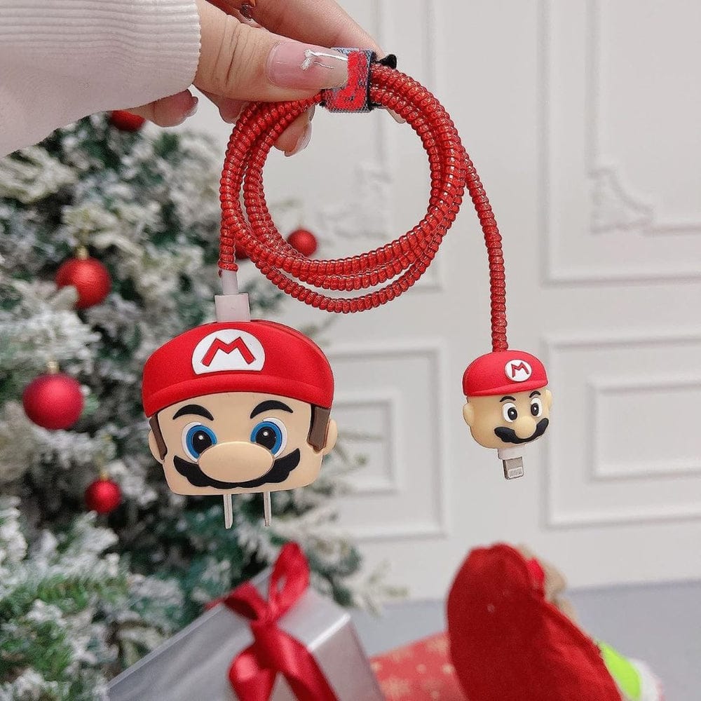 Mario Mood Iphone Charger Cover