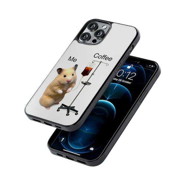 Coffee In My Blood | Glass Case