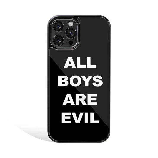 All Boys are Evil | Glass Case