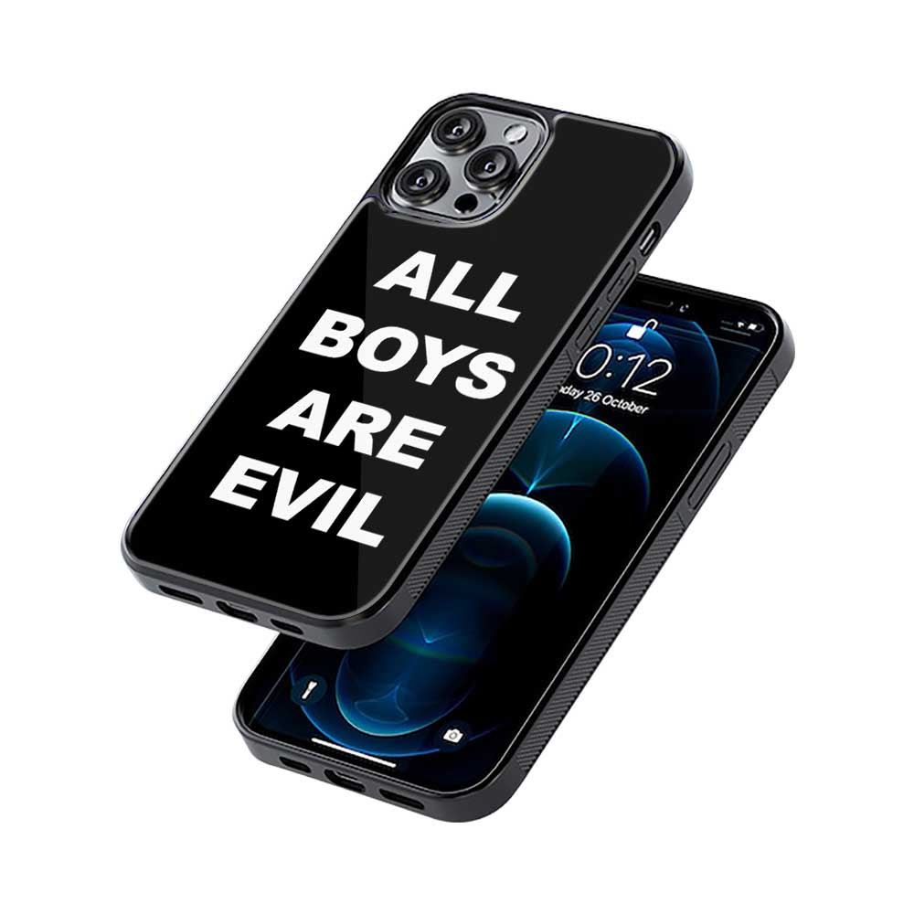 All Boys are Evil | Glass Case