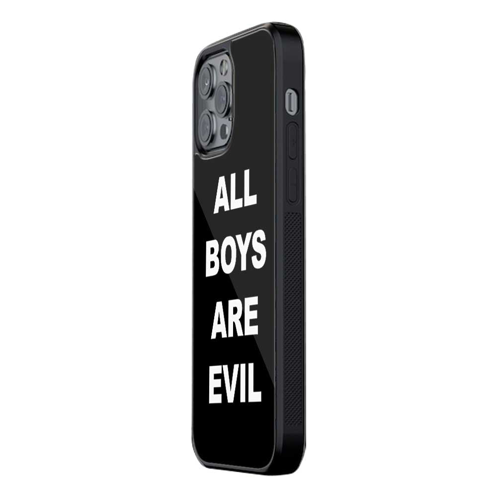 All Boys are Evil | Glass Case