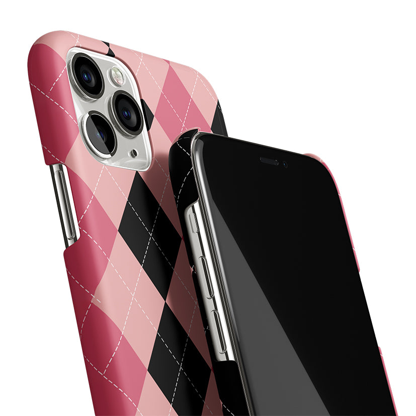 Argyle Rose | Matte Case