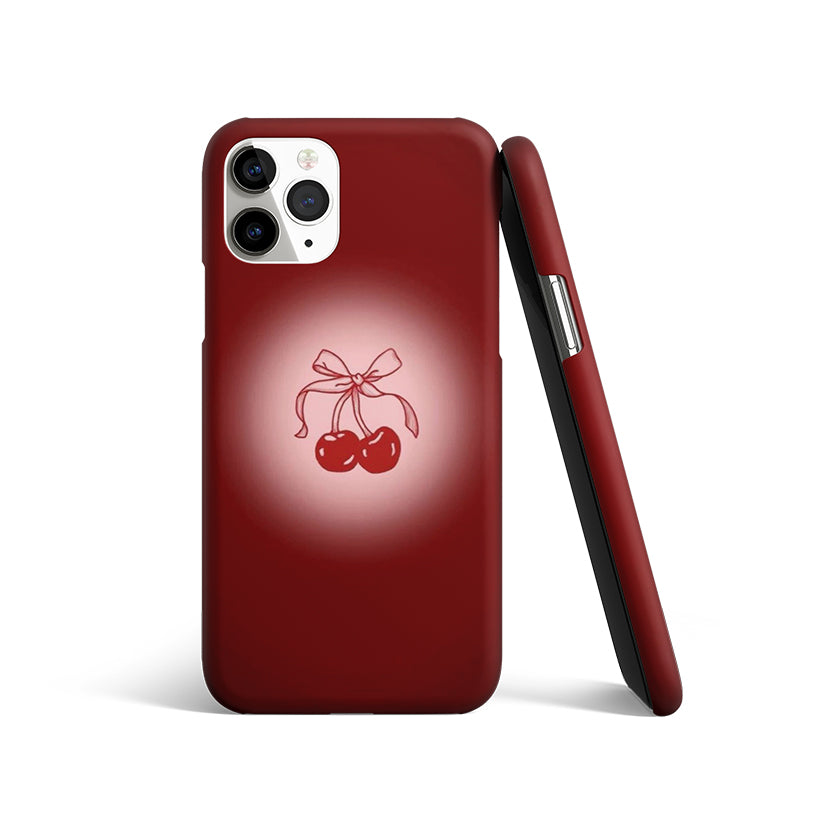 Aura Cherry | Matte Case