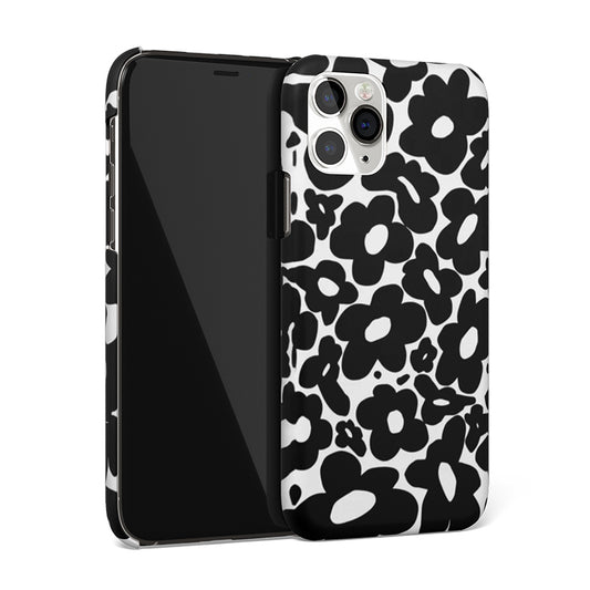 Black Flowers | Matte Case