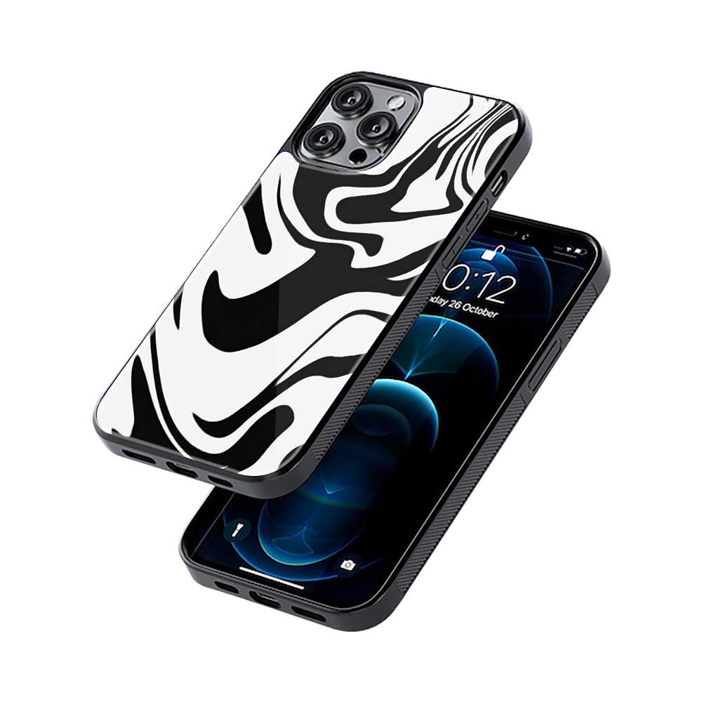 Black Swirl | Glass Case