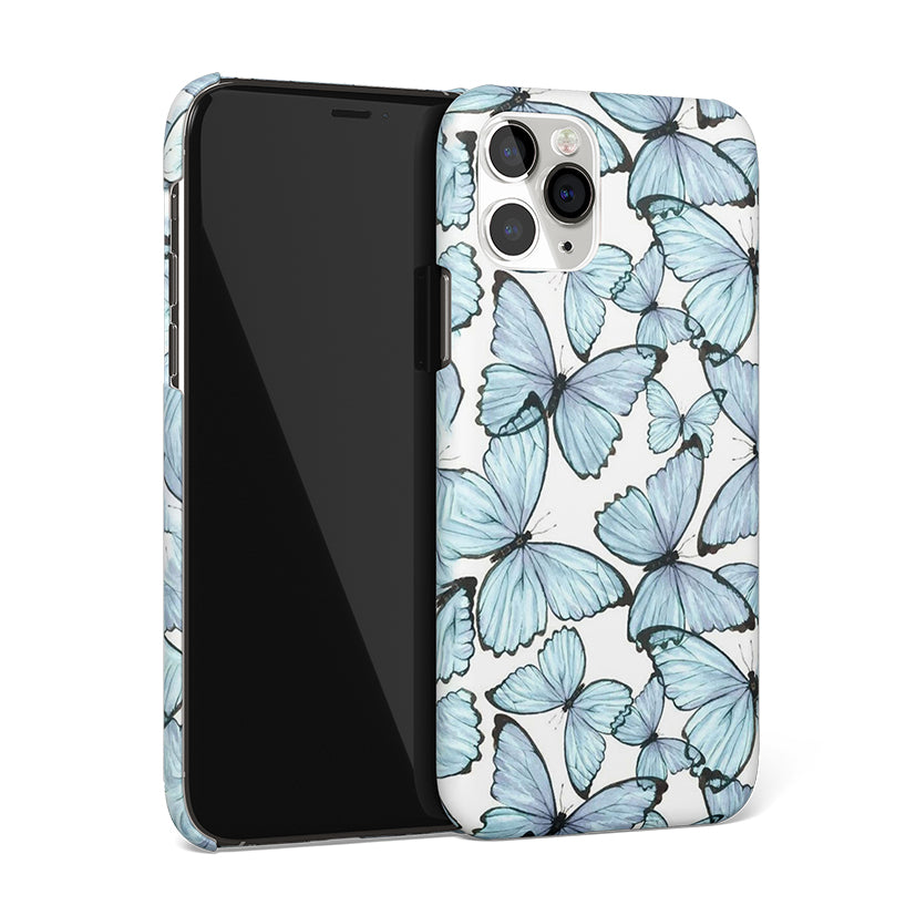 Blue Butterfly Art | Matte Case