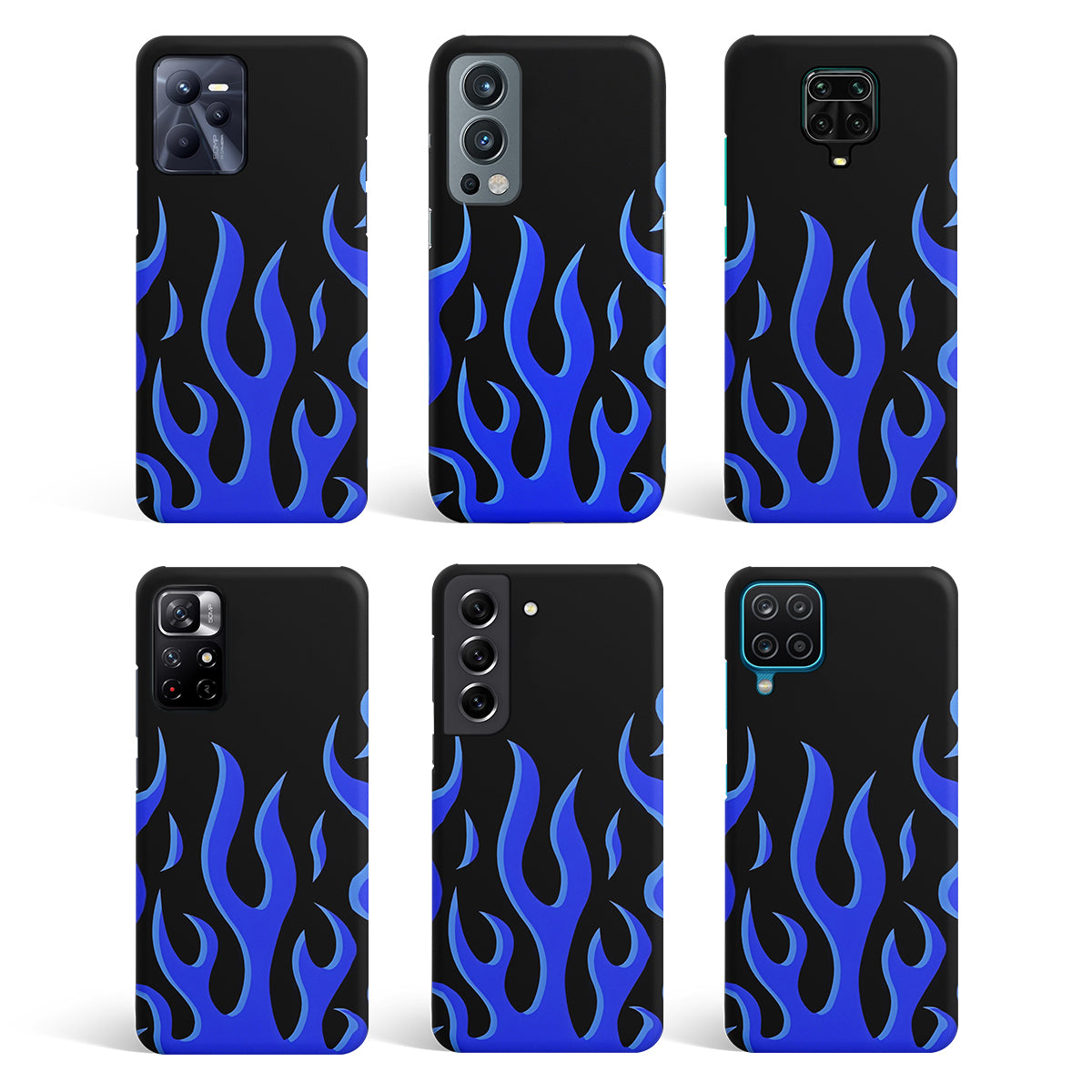 Blue Flames | Matte Case