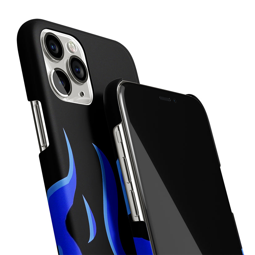 Blue Flames | Matte Case