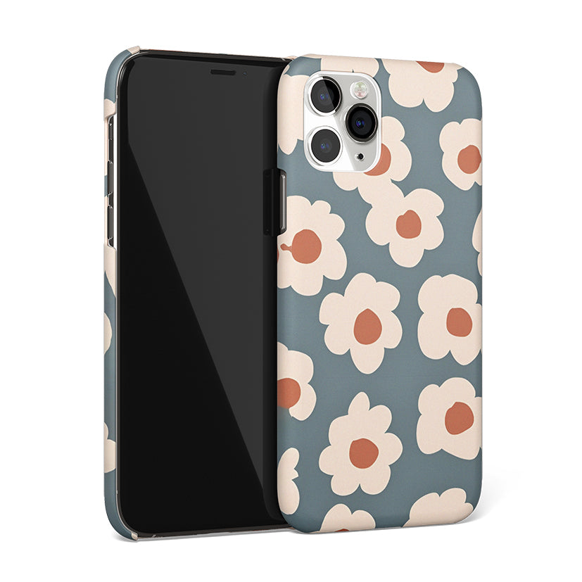 Blue Flora | Matte Case