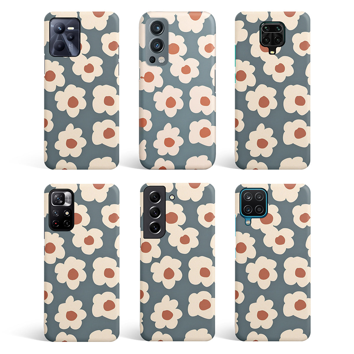 Blue Flora | Matte Case