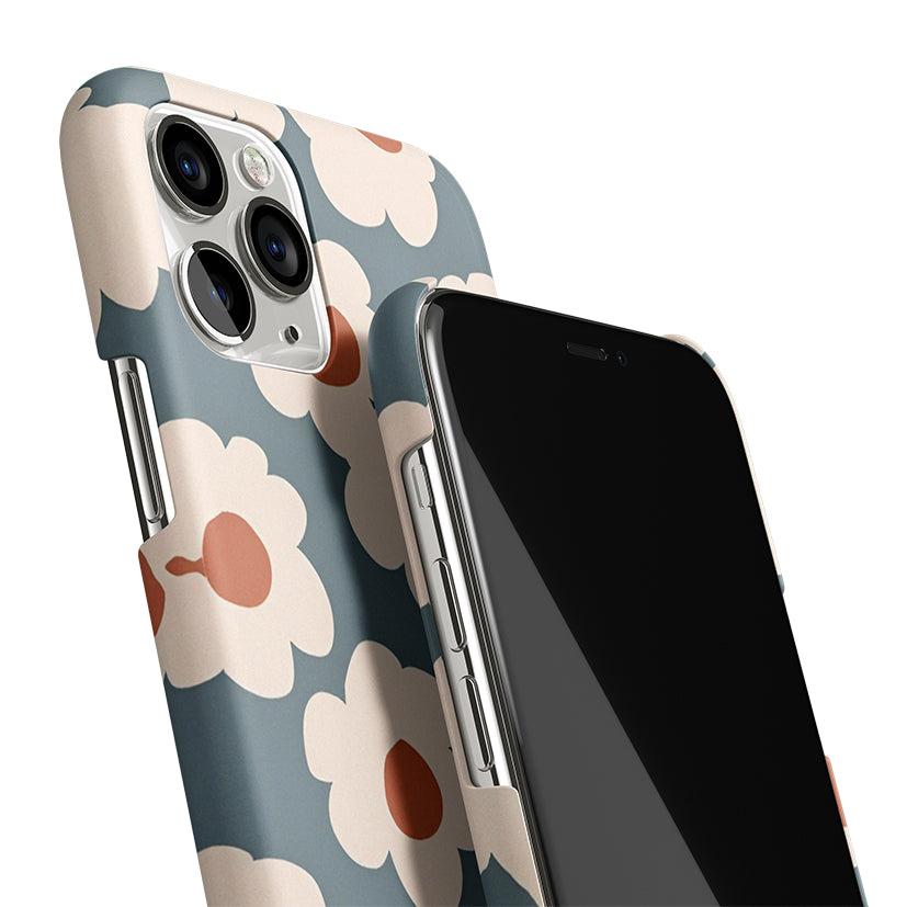 Blue Flora | Matte Case