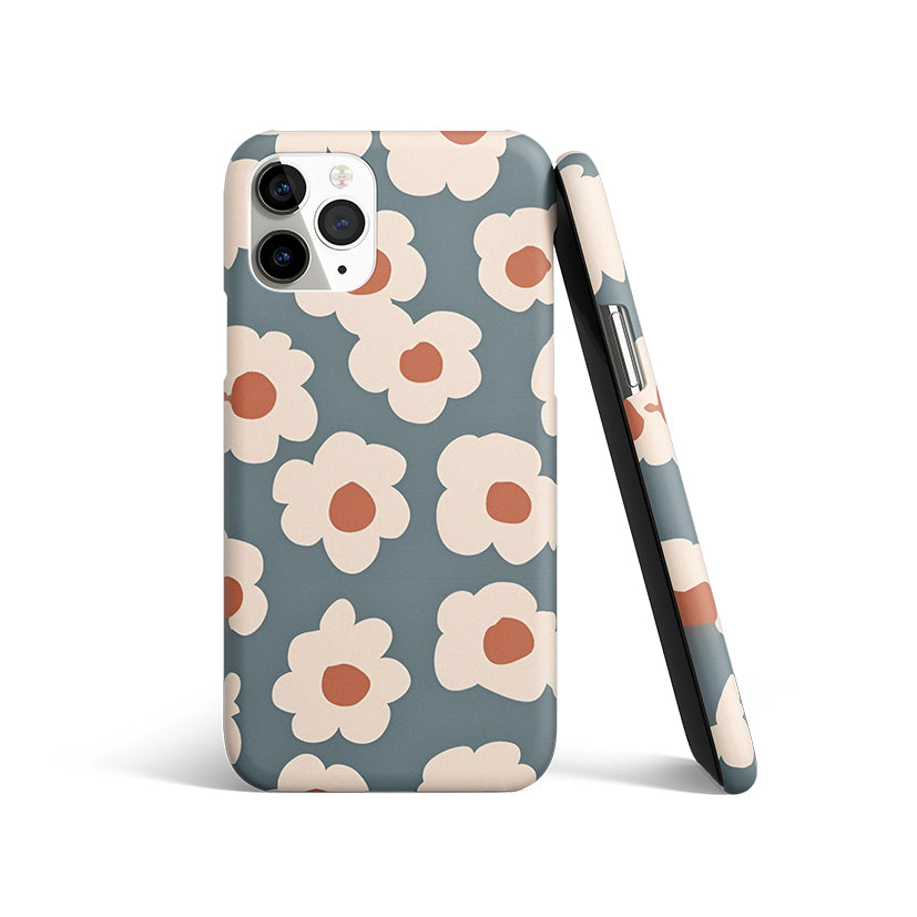 Blue Flora | Matte Case