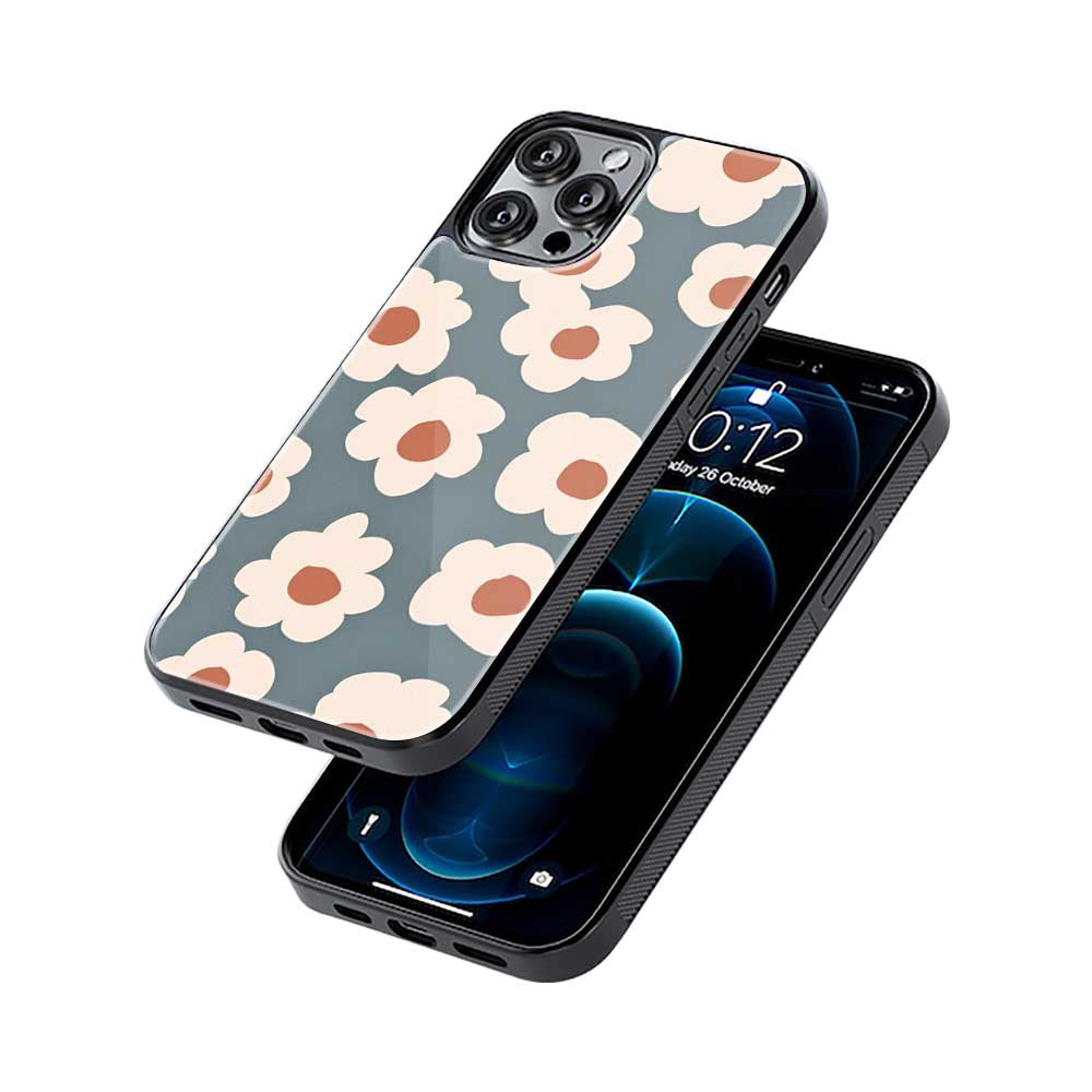Blue Flora | Glass Case