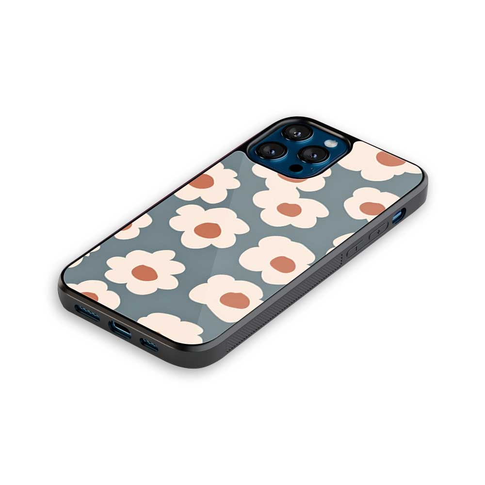 Blue Flora | Glass Case