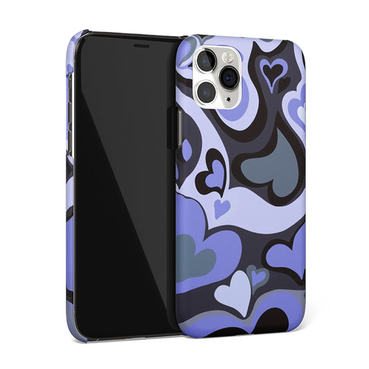 Blue Hearts | Matte Case