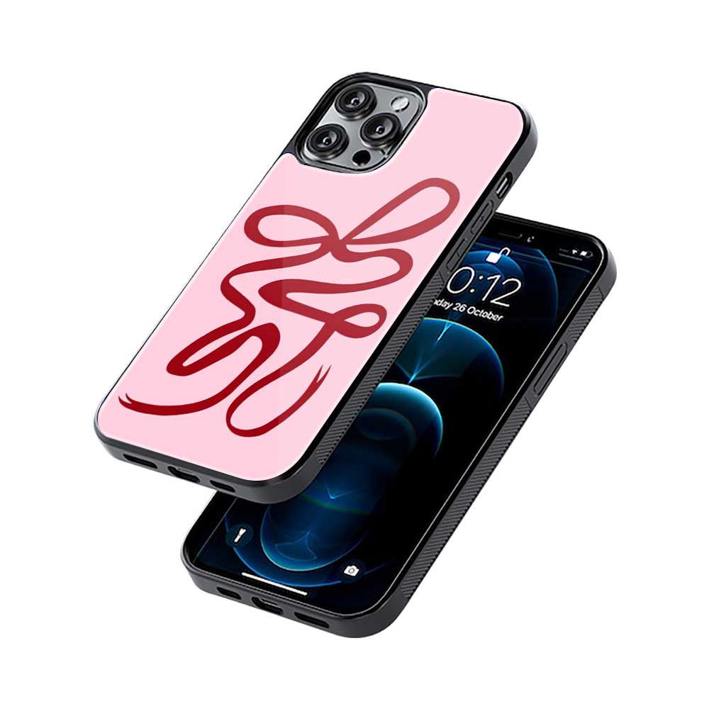 Bows in Black | Glass Case