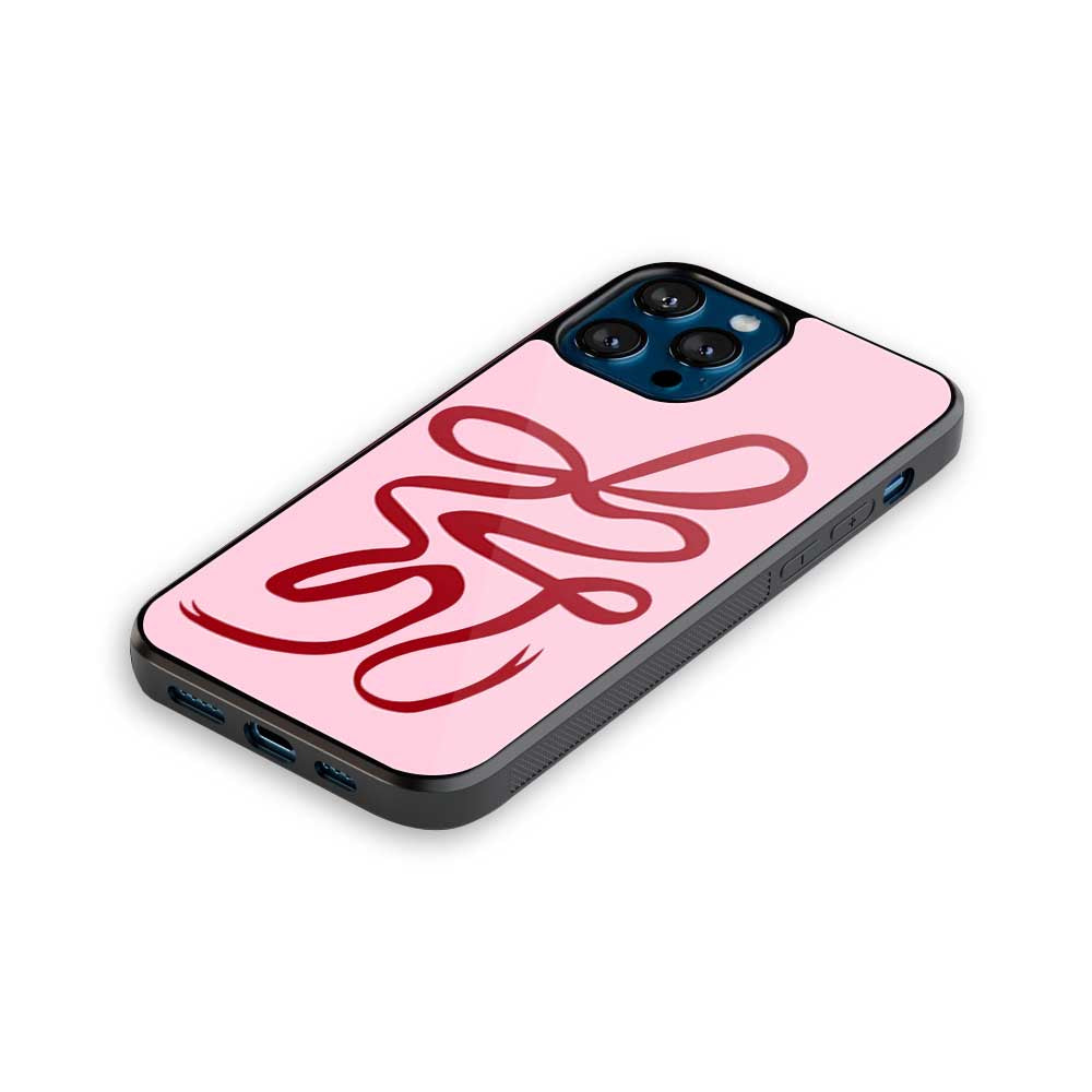 Bows in Black | Glass Case