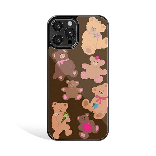 Brown Bears | Glass Case