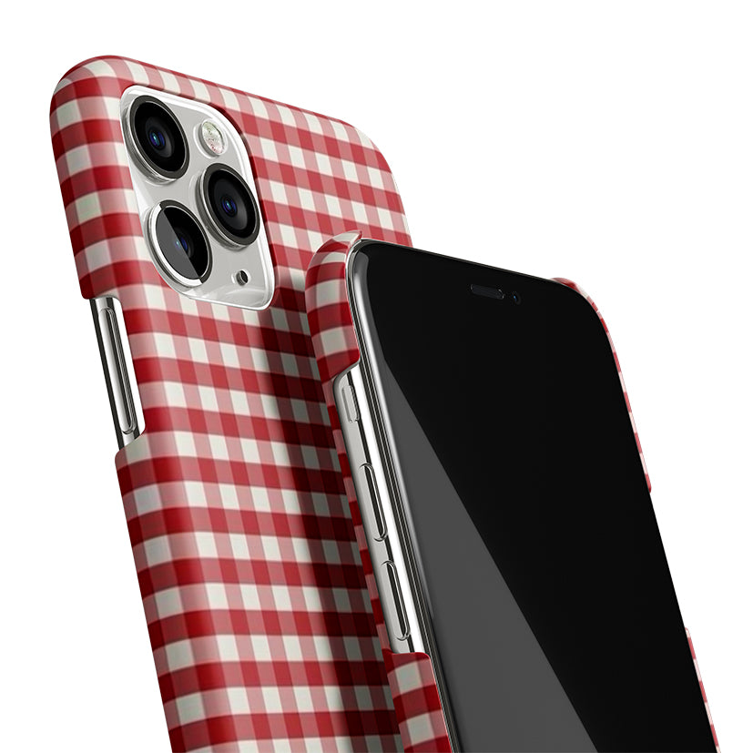 Cherry Gingham | Matte Case