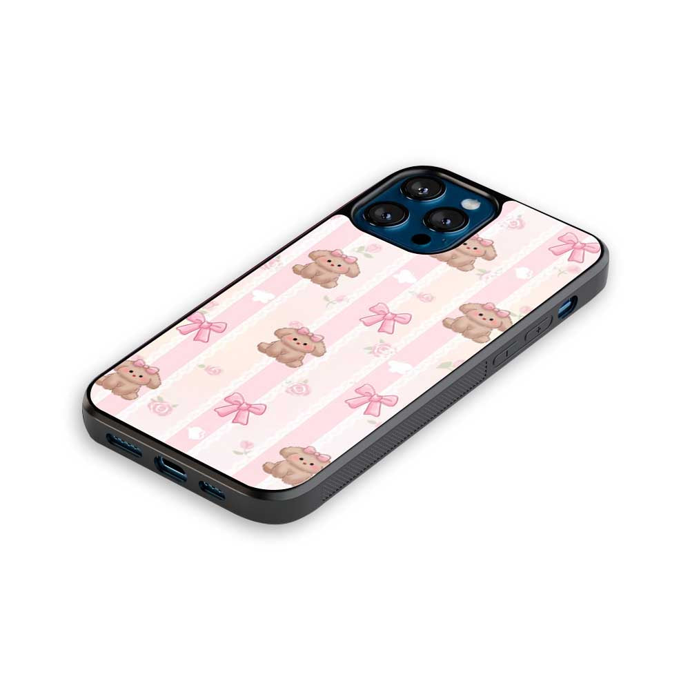 Coquette Puppies | Glass Case