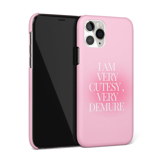 Cutesy & Demure | Matte Case