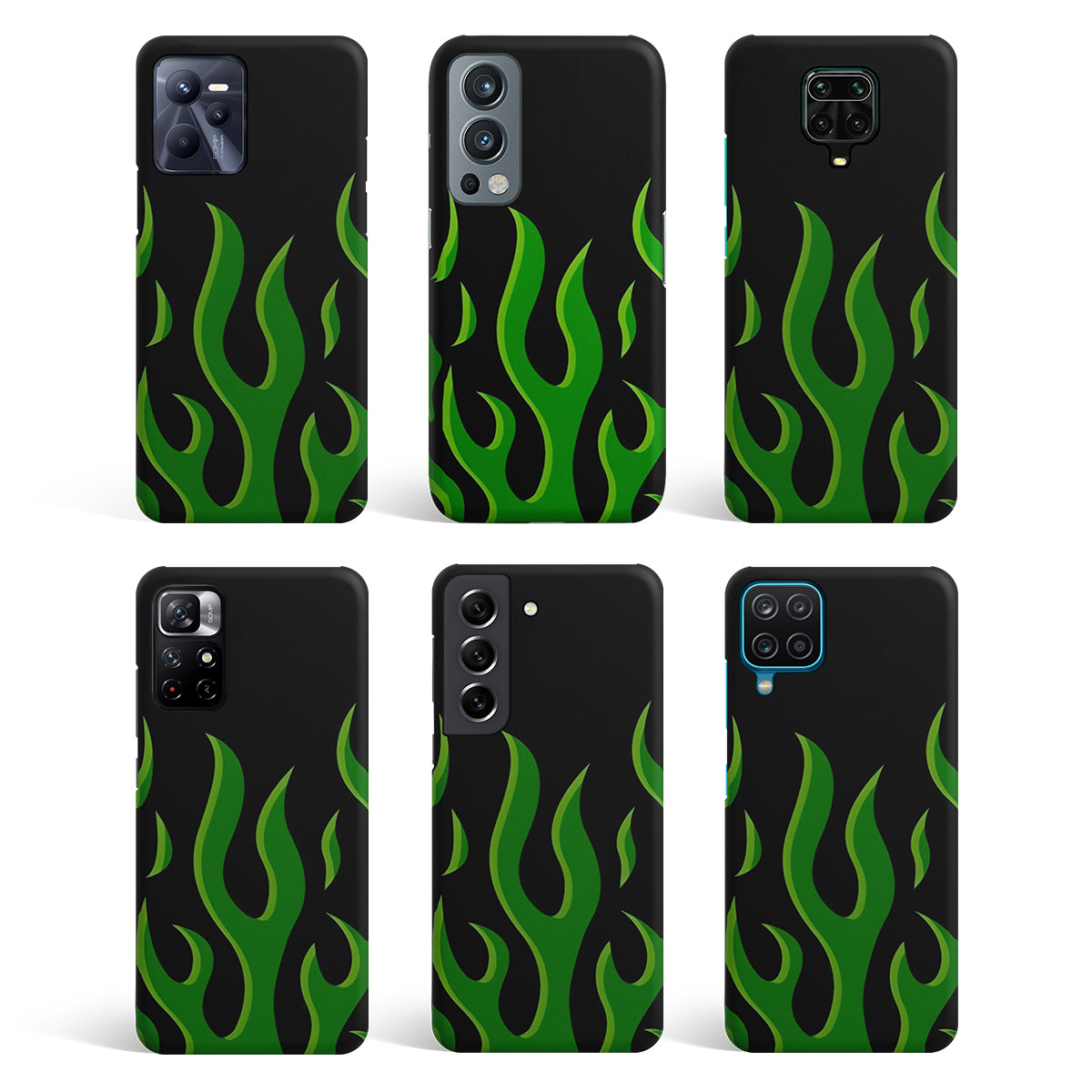 Green Flames | Matte Case