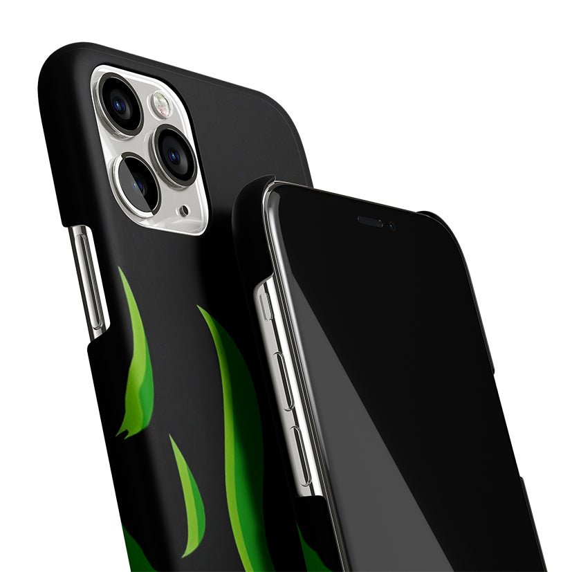 Green Flames | Matte Case