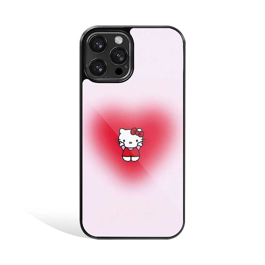 Hello Kitty Heart | Glass Case