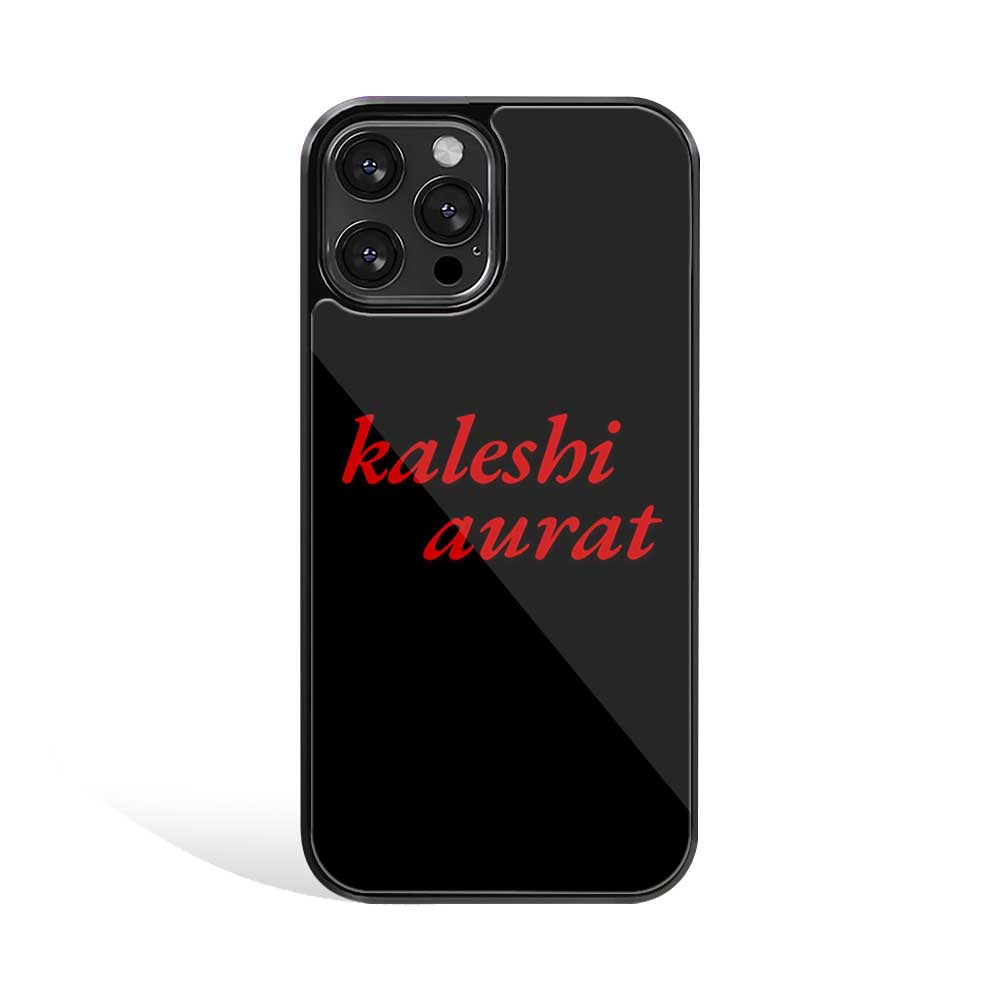 Kaleshi Aurat | Glass Case