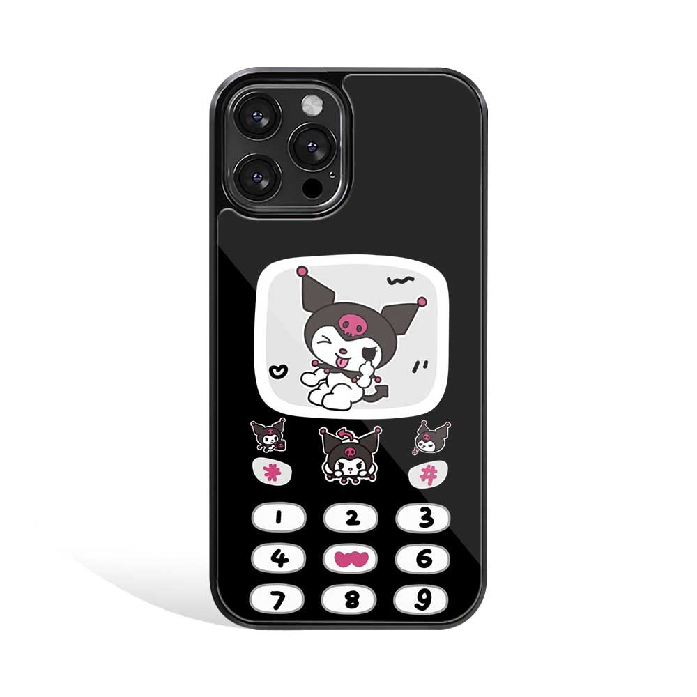 Kuromi Caller | Glass Case