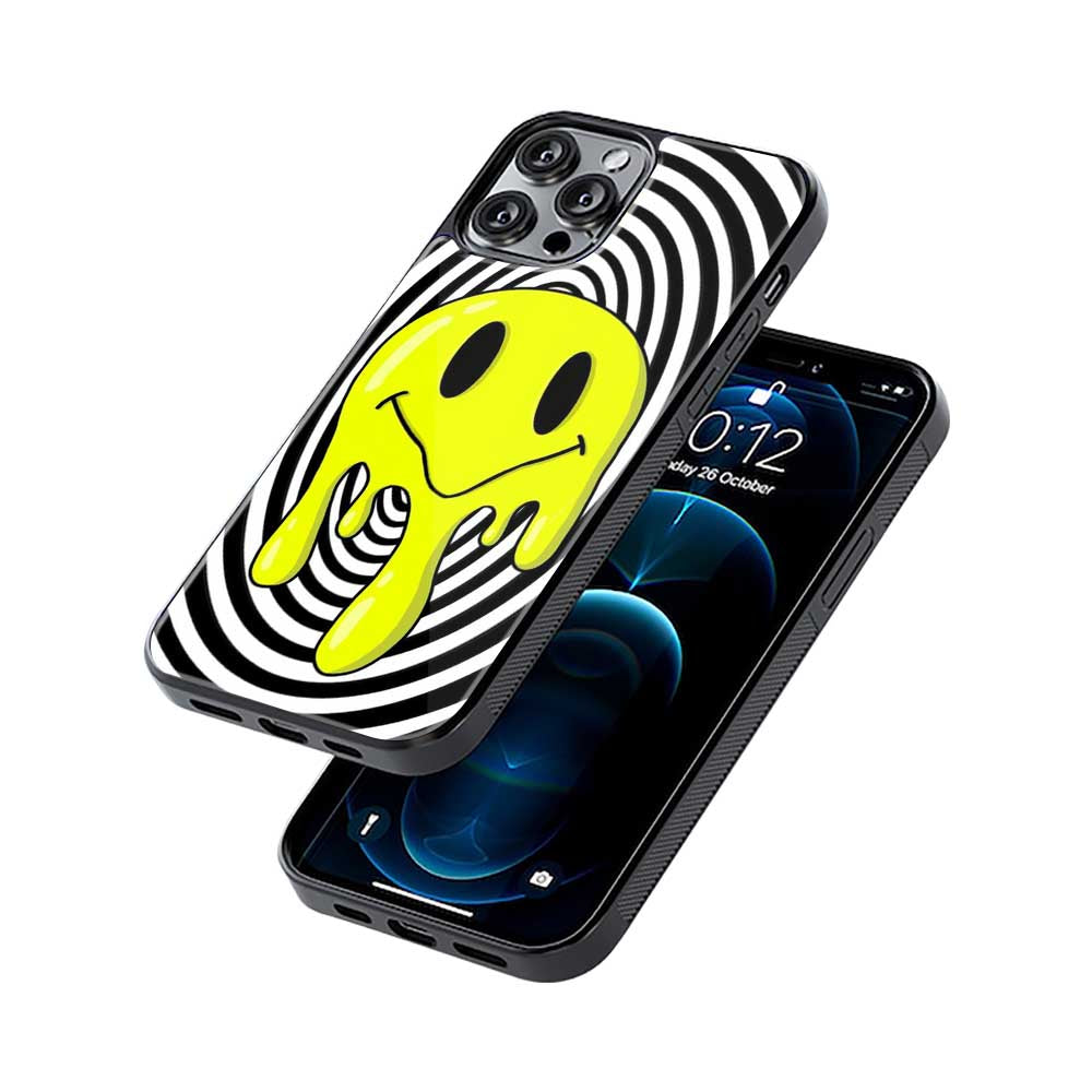 Meltdown Smiley | Glass Case