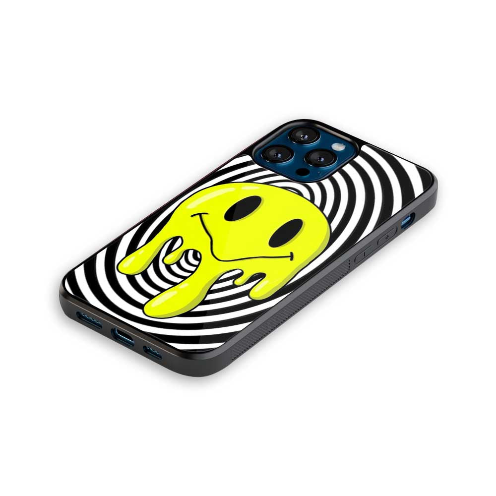 Meltdown Smiley | Glass Case