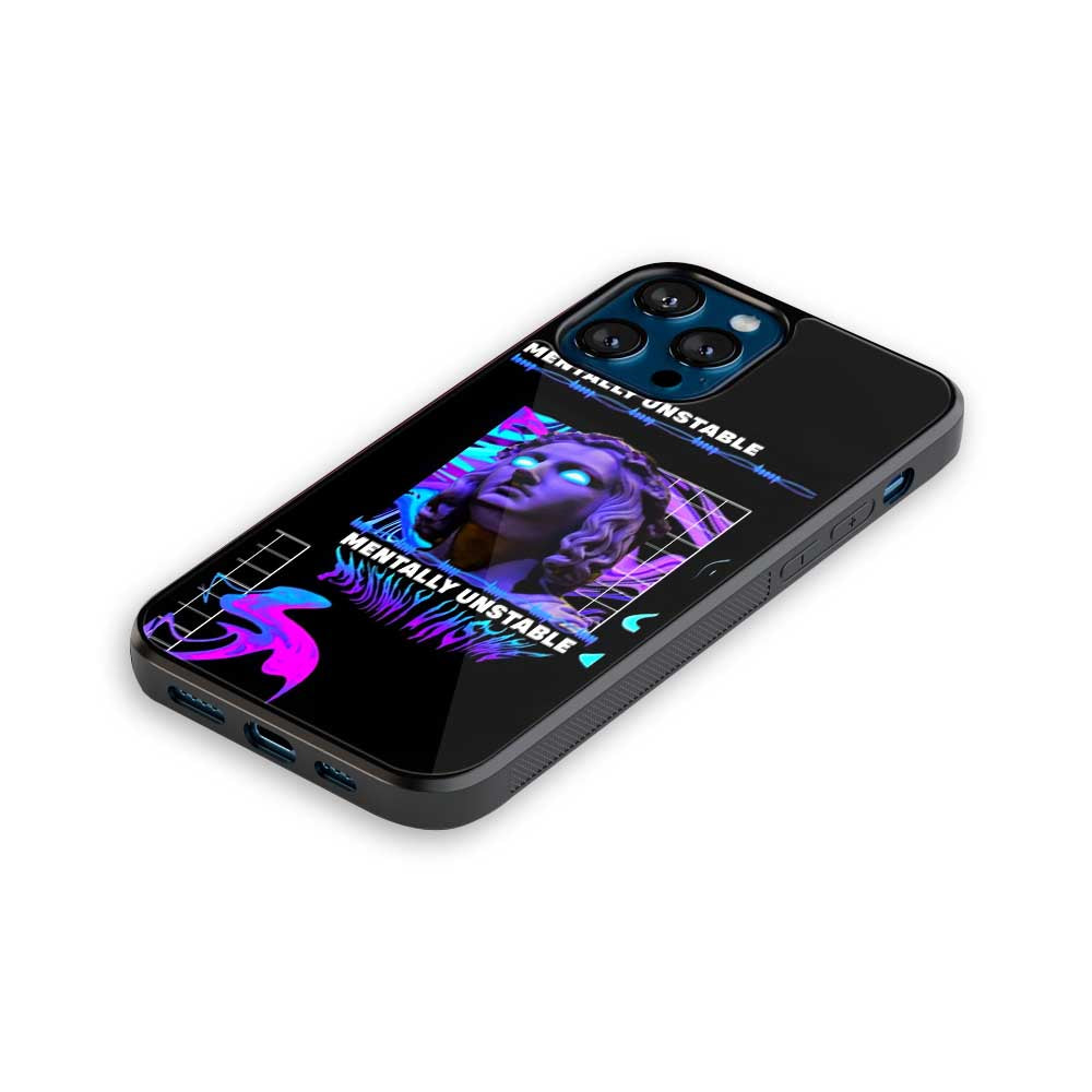 Mentally Unstable | Glass Case