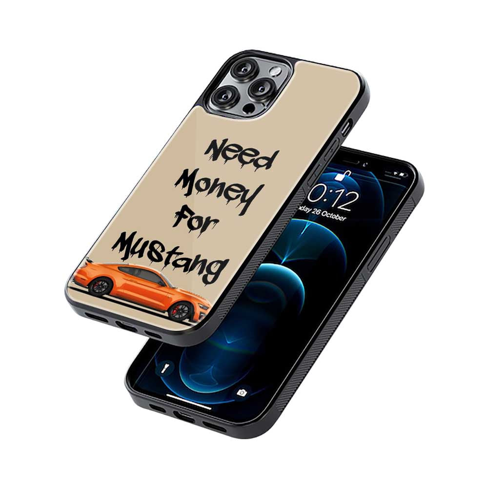 Money For Mustang | Glass Case