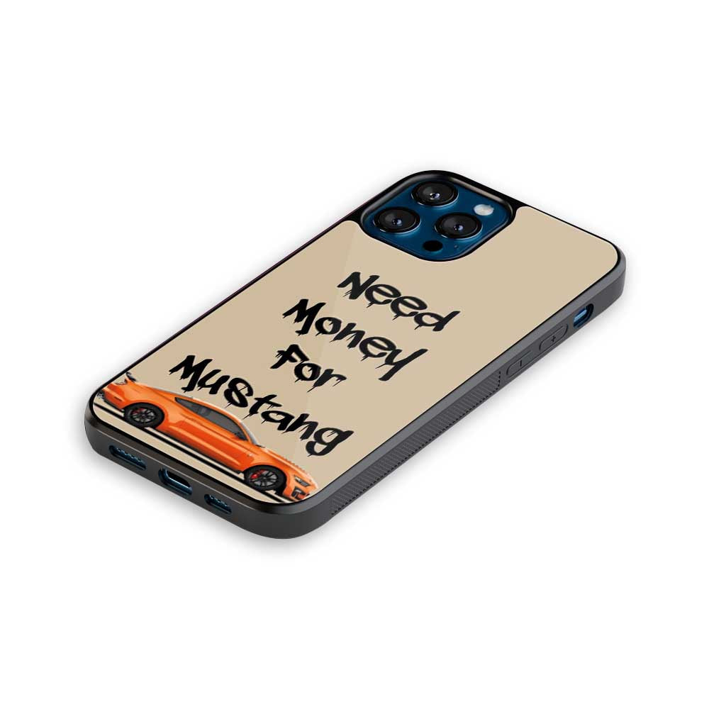 Money For Mustang | Glass Case