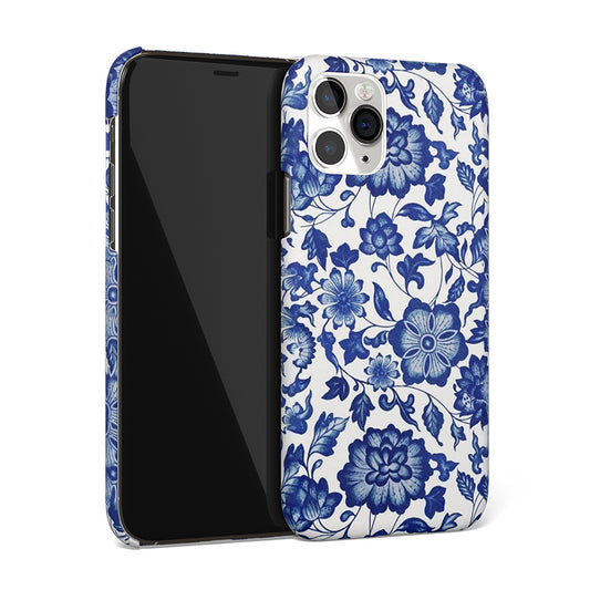 Navy Blue Desi Print | Matte Case