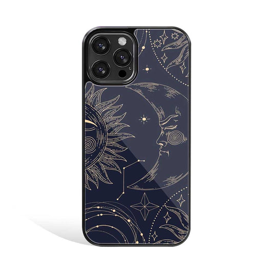 Navy Blue Galaxy | Glass Case