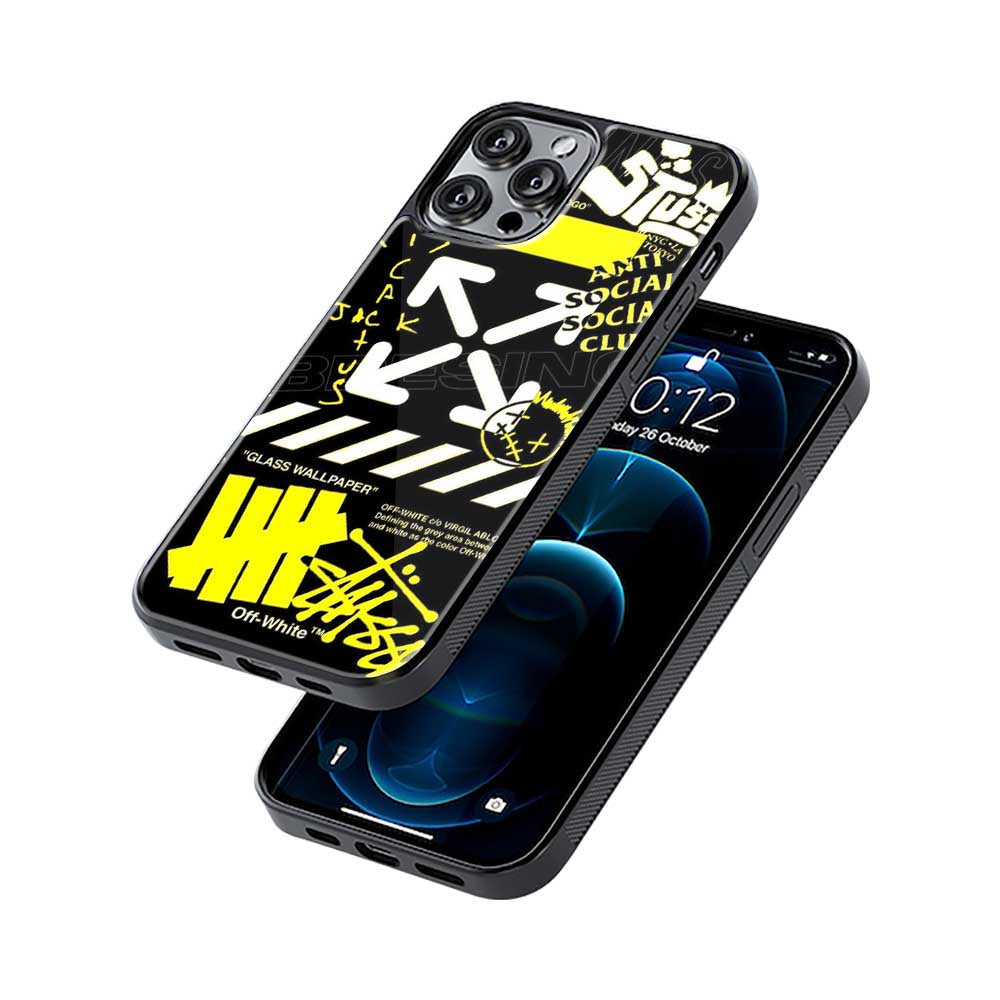 Neon Yellow | Glass Case