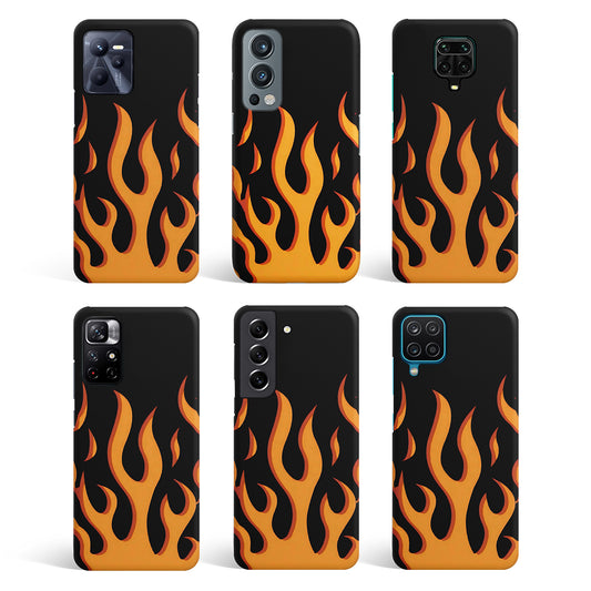 Orange Flames | Matte Case